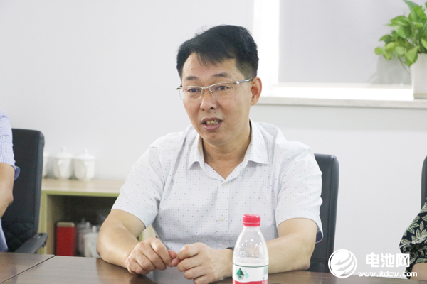 中关村新型电池技术创新联盟秘书长于清教一行参观调研金保利