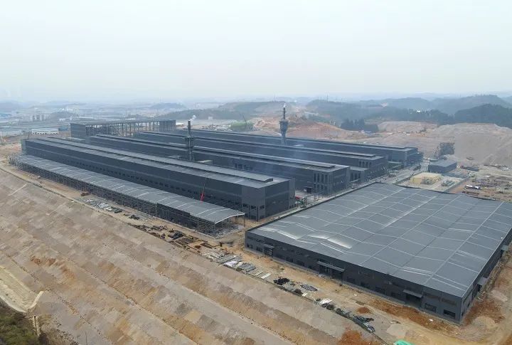 位于大龙经济开发区的贵州凯金新能源科技有限公司一期项目。张恒新 摄