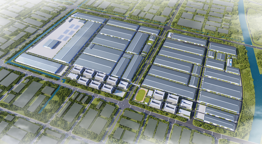 比亚迪新能源汽车核心零部件产业园项目规划图