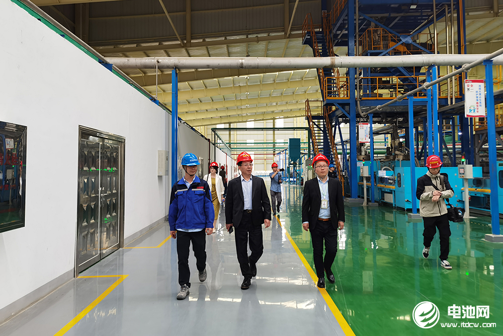 参观考察湖南邦盛新能源科技集团有限公司