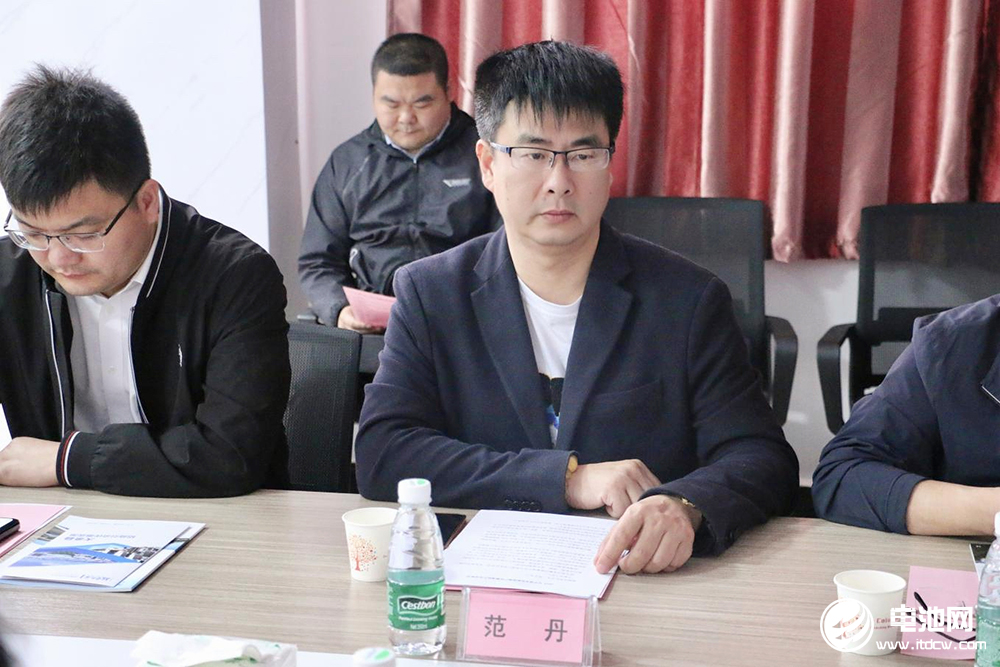 中国电池新能源产业链调研团一行参观考察源滙通