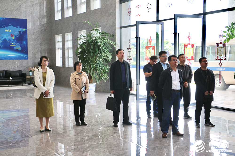 中国电池新能源产业链调研团一行参观考察腾远钴业