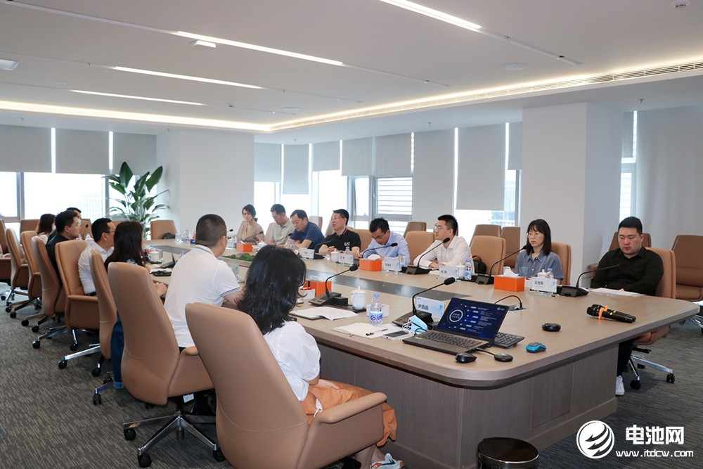 中国电池新能源产业链调研团一行到访贝特瑞
