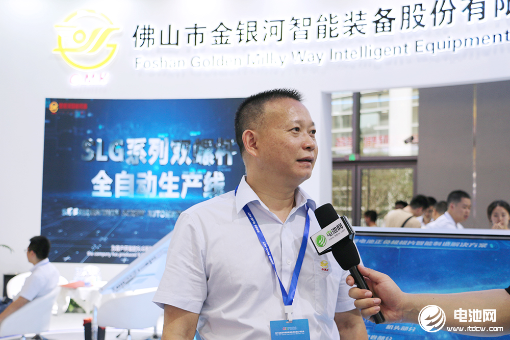 金银河锂电装备事业部总经理李小云