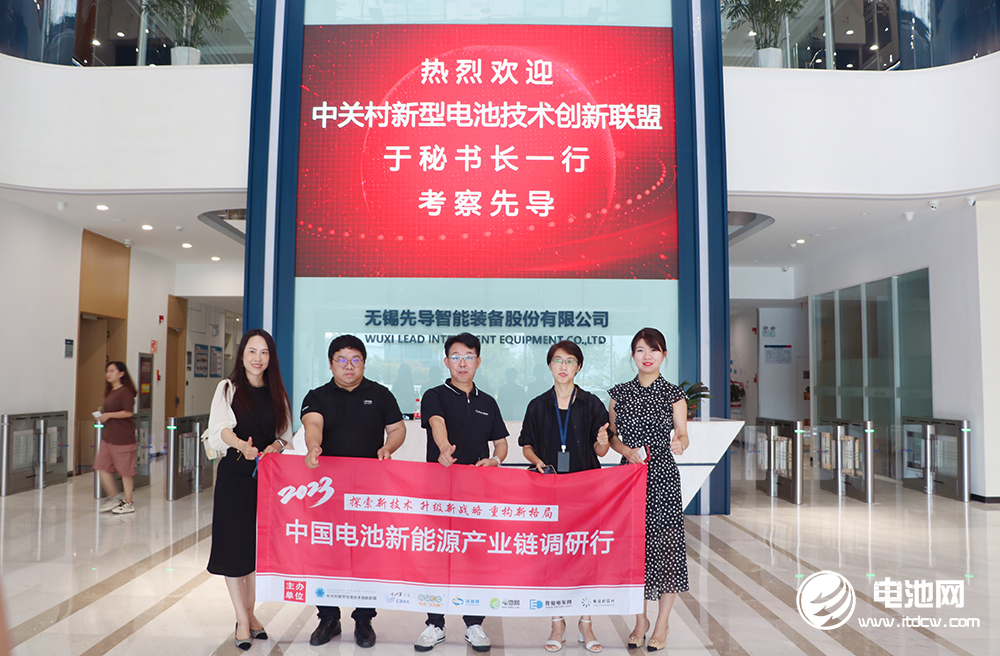 中国电池新能源产业链调研团一行参观考察先导智能（300450）