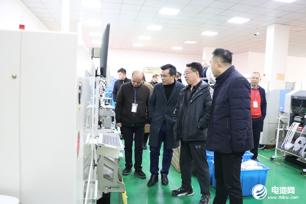 中国电池新能源产业链调研团一行到访江苏金帆电源