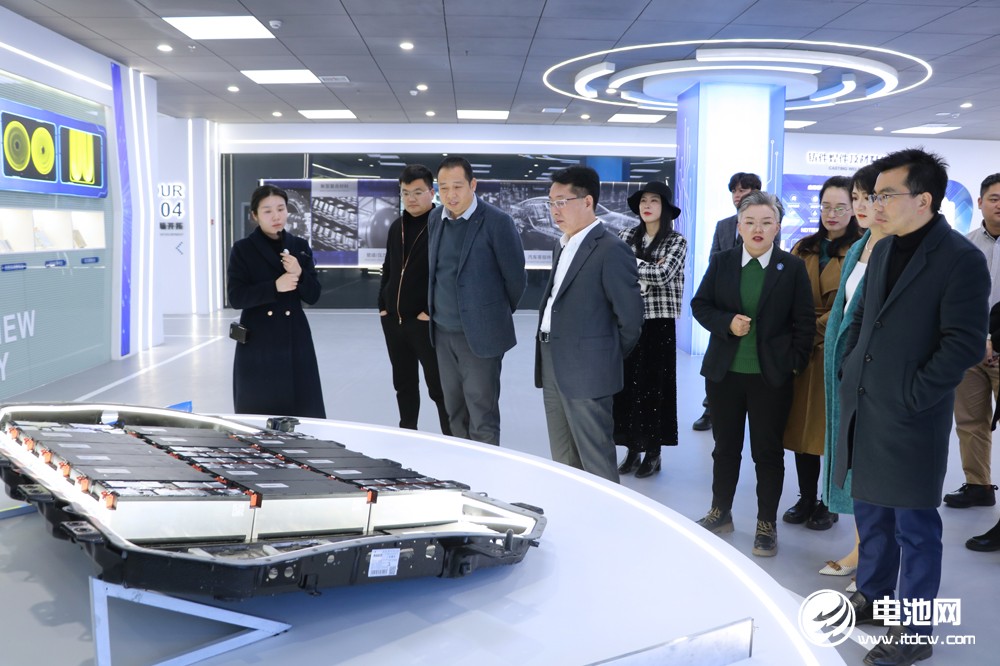 中国电池新能源产业链调研团一行参观考察日联科技