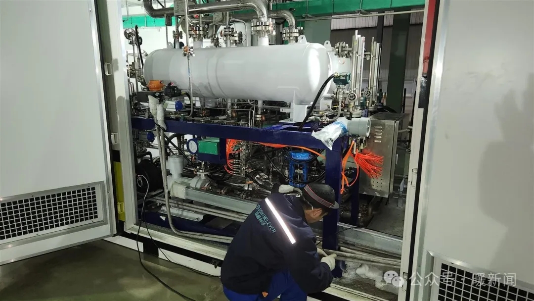 内蒙古首套制氢系统出口美国