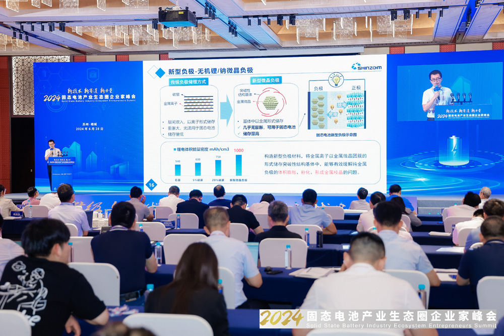 2024固态电池产业生态圈企业家峰会现场