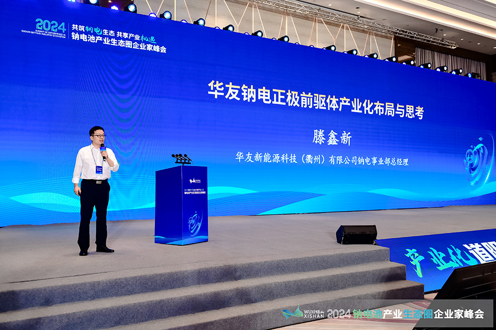  2024中国（无锡）钠电池产业生态圈企业家峰会现场