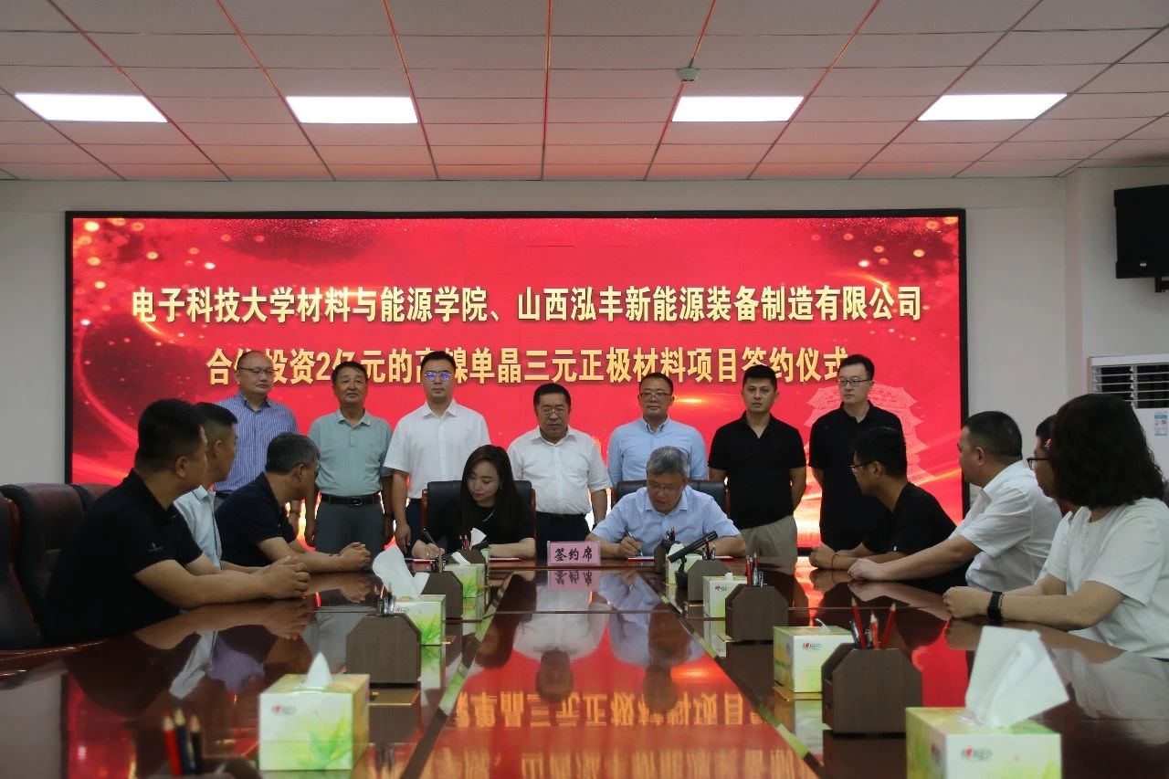 高镍单晶三元正极材料项目