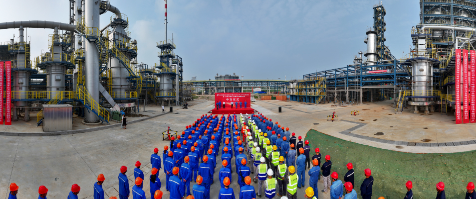 洛阳宏联新材料10万吨/年锂电池负极材料前驱体项目顺利中交