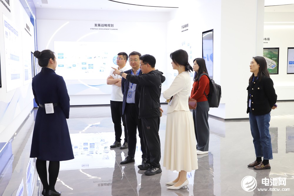 中国电池新能源产业链调研采访团一行参观考察星云股份