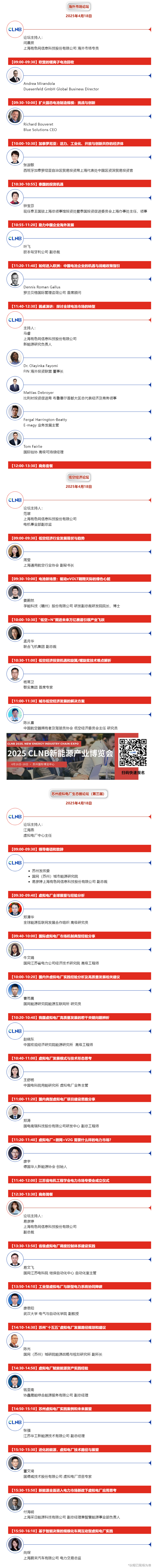 CLNB 2025新能源产业博览会巨头云集，论坛看点爆棚！