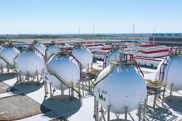 中石化新疆库车万吨级绿氢炼化项目全产业链贯通