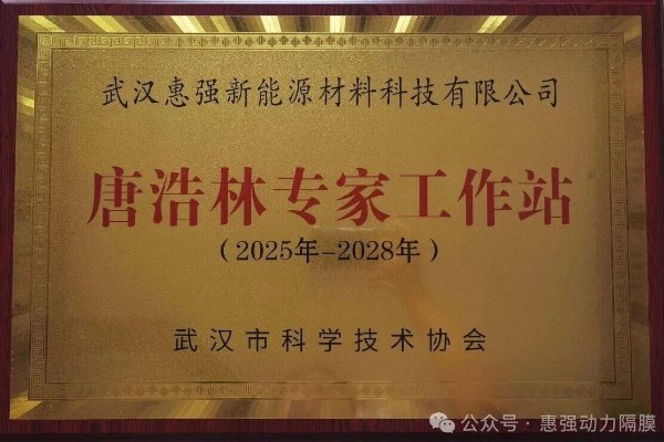 抢占新能源材料高地！惠强新材成立专家工作站