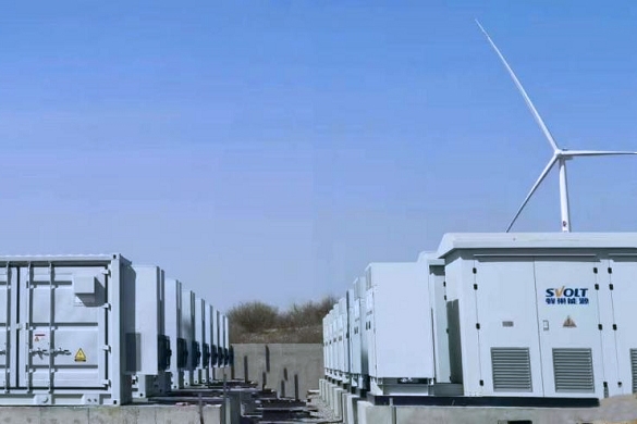 蜂巢能源完成国家电投内蒙古阿旗风电储能一体化项目交付