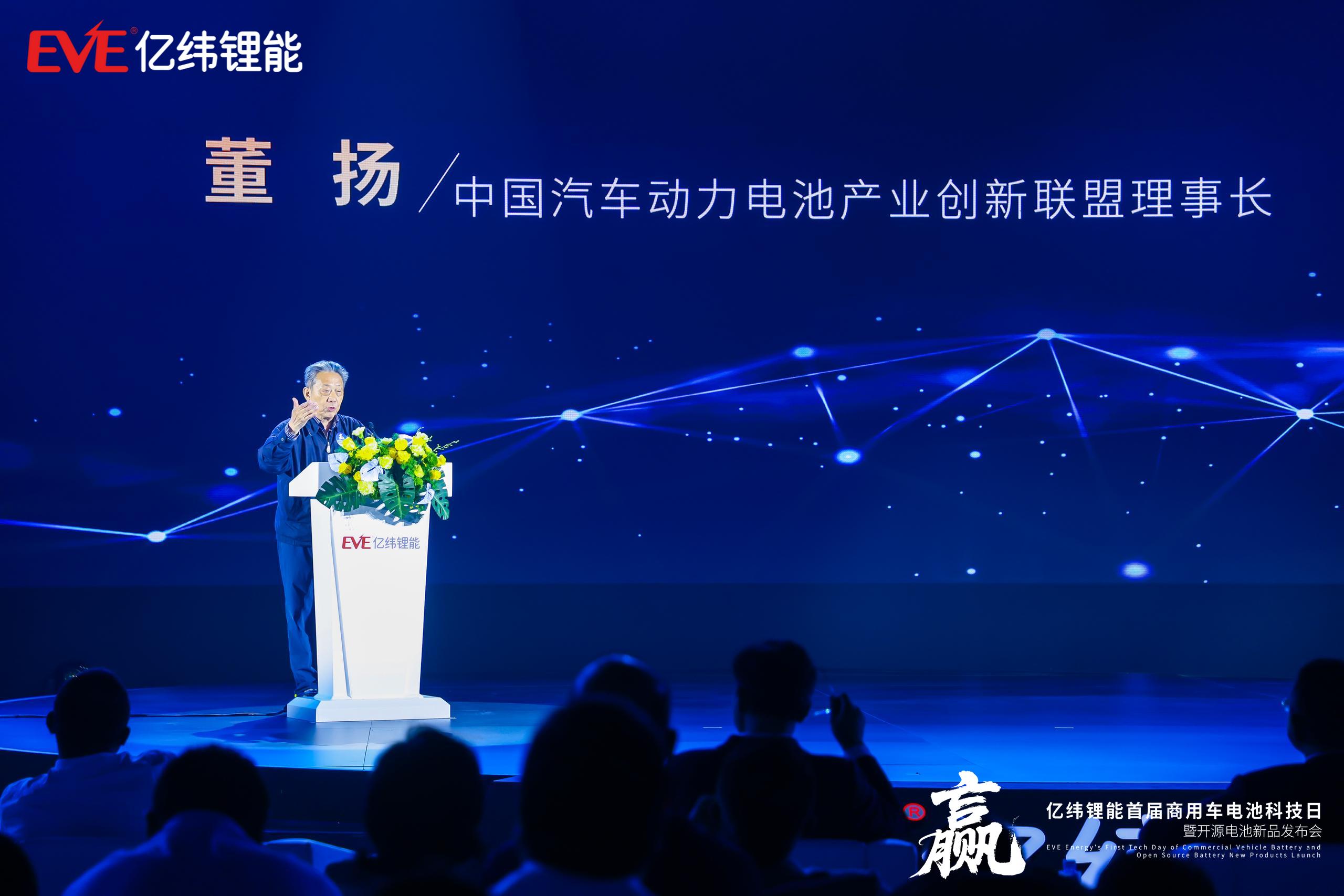 中国汽车动力电池产业创新联盟理事长董扬