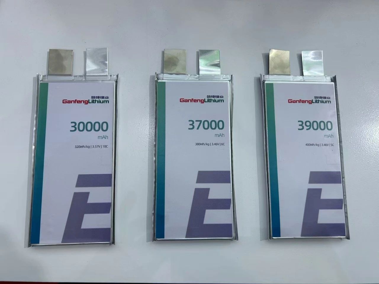 赣锋锂业电池系列产品展示