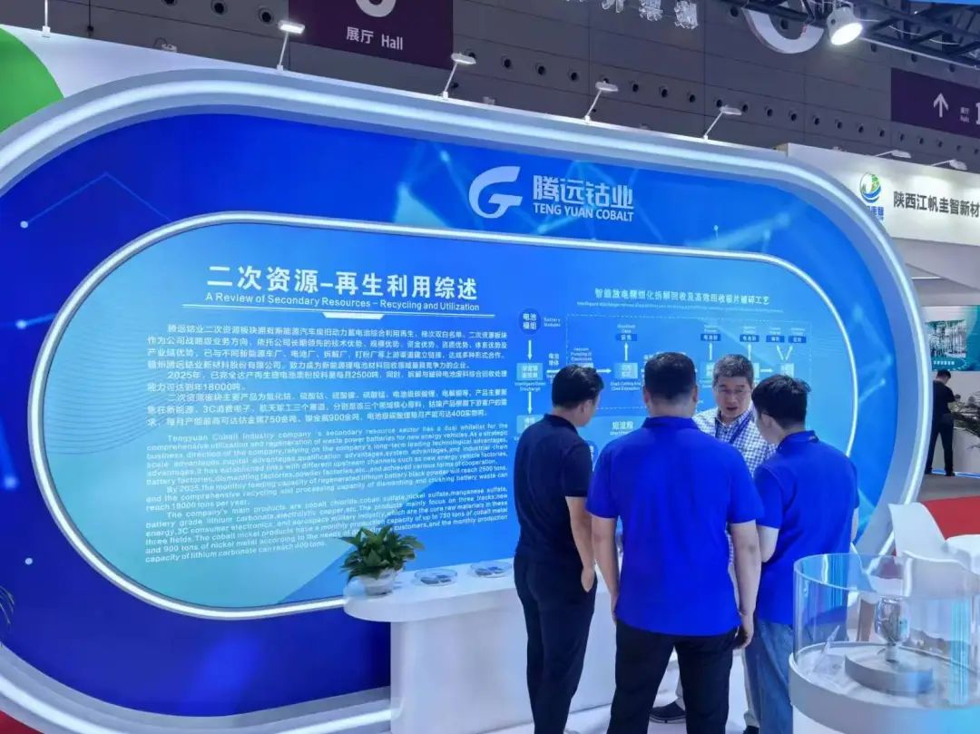 腾远钴业二次资源板块