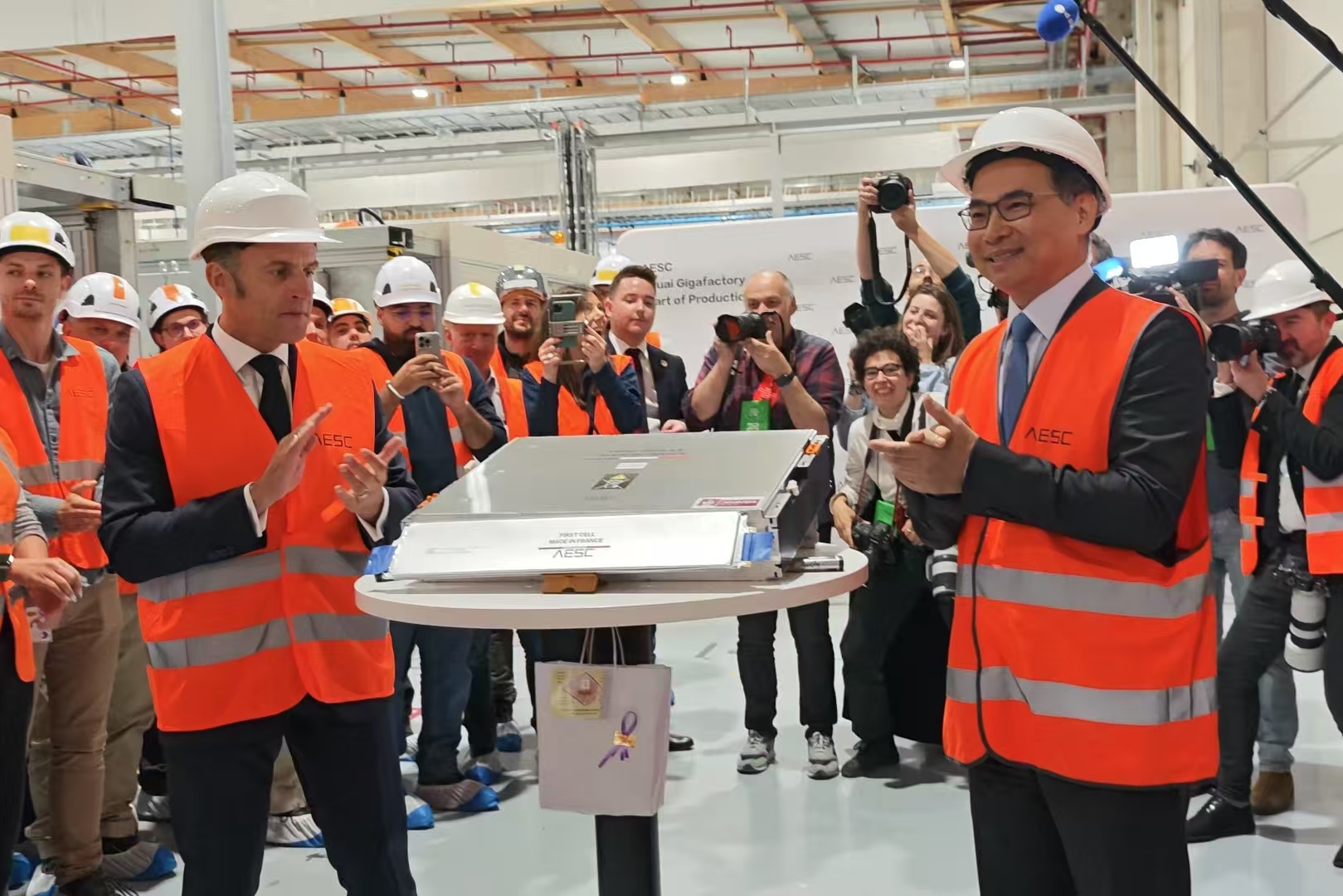 远景动力法国超级工厂投产