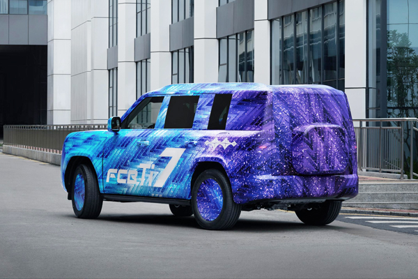 方程豹钛7官方伪装照曝光 霸气方盒子“一眼大”