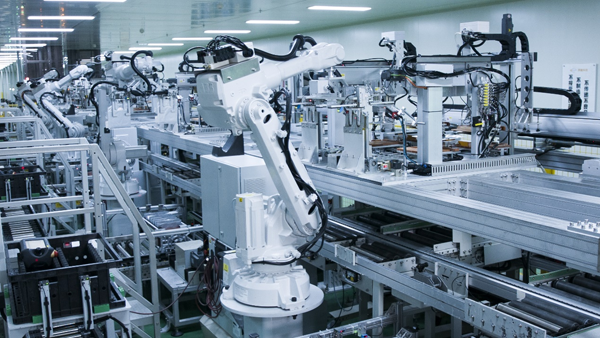 图：孚能科技的软包生产线