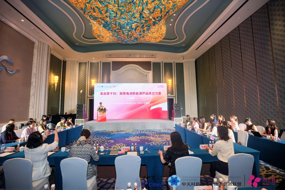 电池百人会第二届“木兰荟”女企业家峰会现场