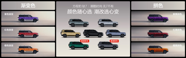 比亚迪“大五座天花板”方程豹钛7火爆上市 售价17.98万元起