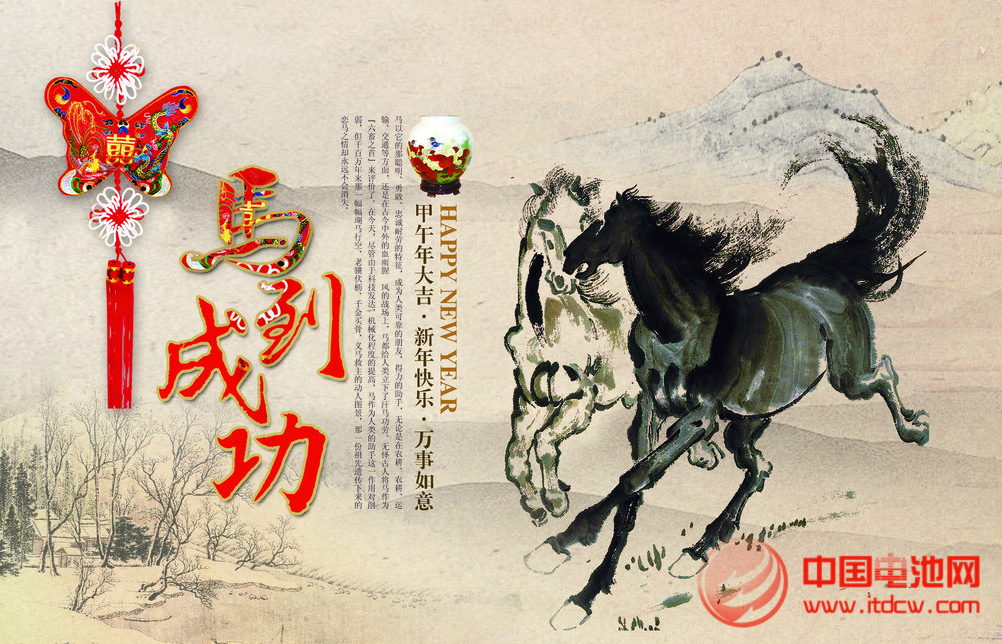 中国电池网 马年祝福