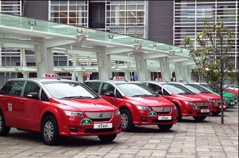 比亚迪电动的士