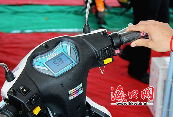 爱玛“TDR719Z”型号电动车涉嫌超速