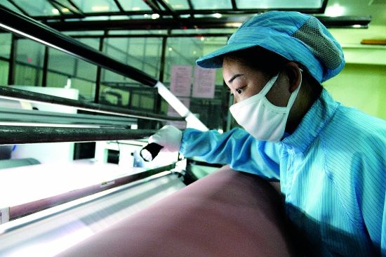 灵宝华鑫铜箔生产线