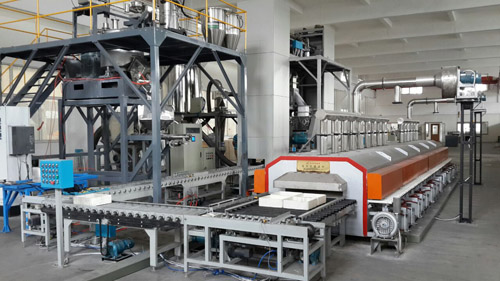 镍钴铝三元材料专用氧气辊道炉成功投放市场