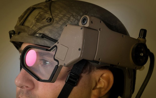 美国推出军用智能眼镜 可帮助追踪敌人位置