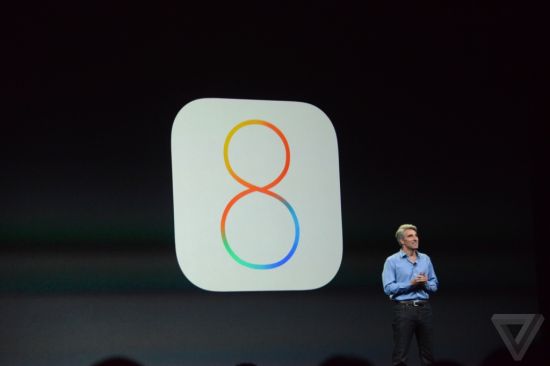苹果公司发布新一代移动操作系统iOS 8（图）