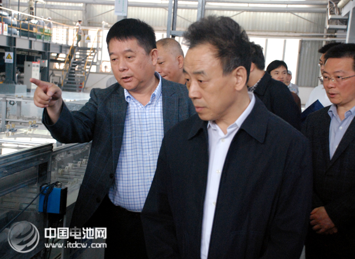 四川省省长魏宏到成都兴能剑阁锂电产业园调研