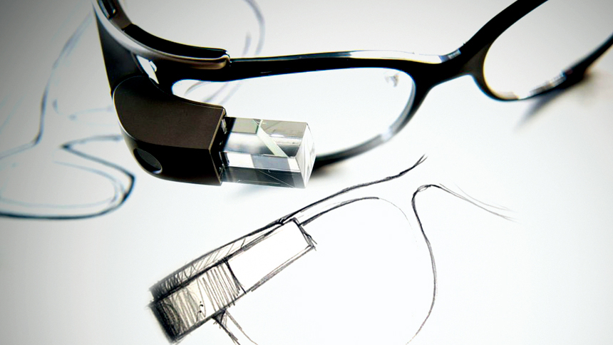 Google Glass像眼镜了 
