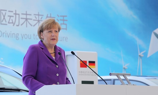 长安汽车参与中德电动汽车充电项目（图）