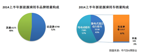 新能源汽车发展元年 中国新能源车市半年总结