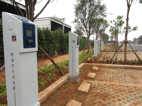 合肥市新能源电动汽车充电桩设施地图出炉