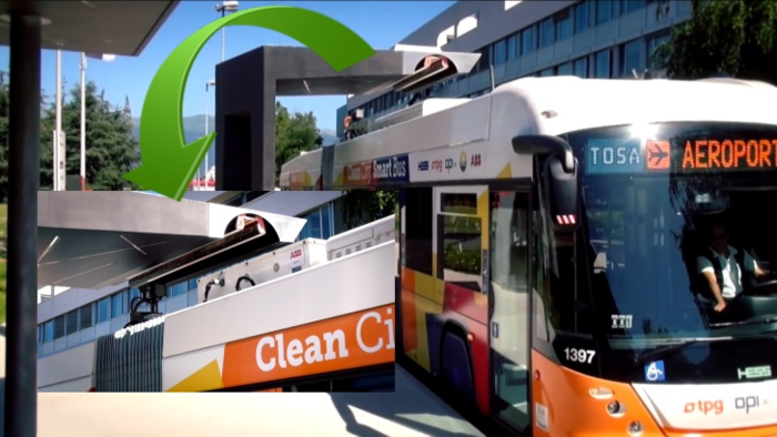 电动巴士充电时间长？其实15秒就够了