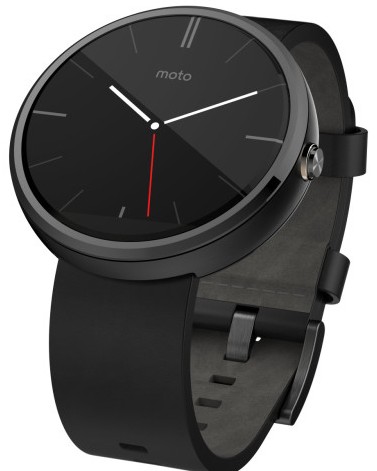 摩托罗拉发布智能手表Moto 360和智能语音耳机