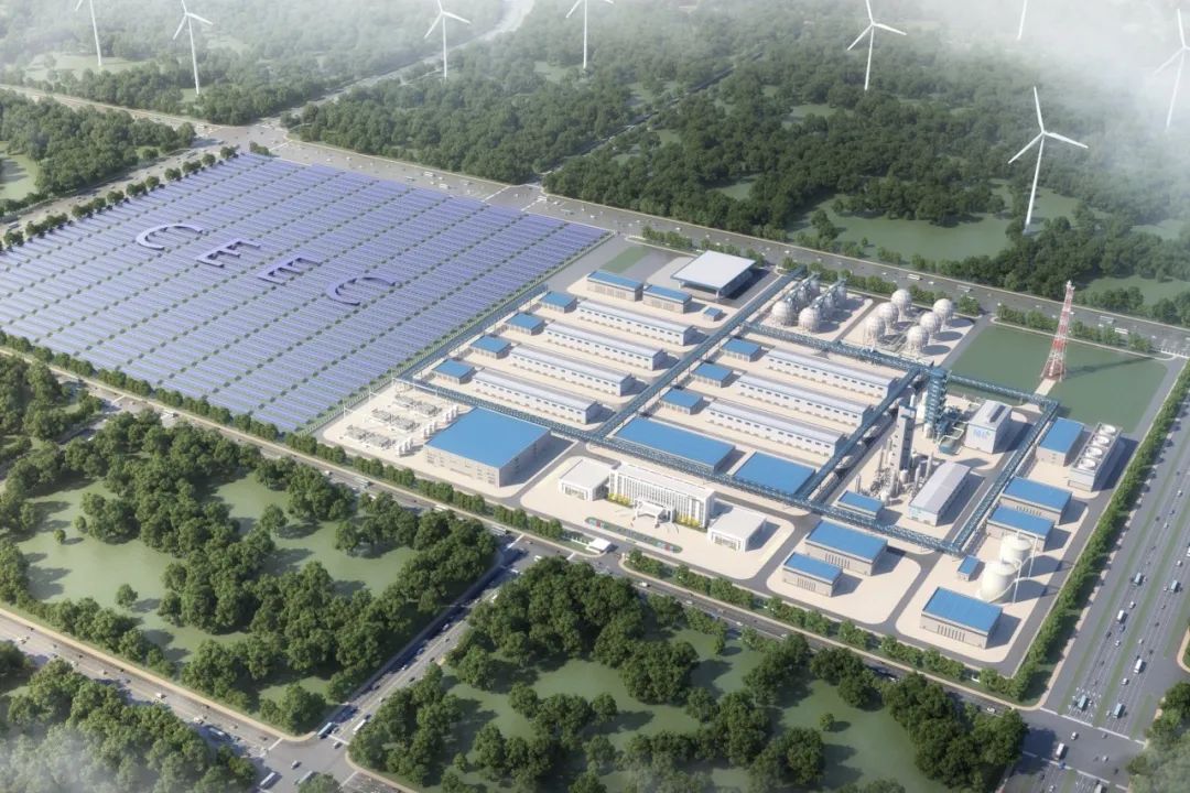 总投资296亿元 中能建吉林松原氢能项目开工